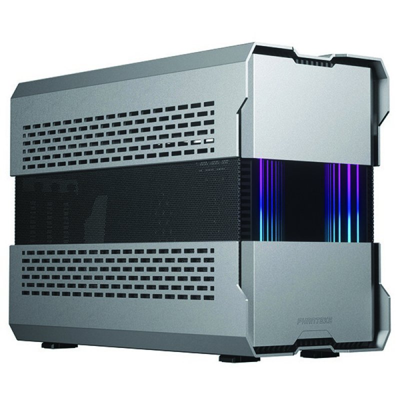 Phanteks Evolv Shift XT DRGB MiniITX USBC 3.1 Prateada
