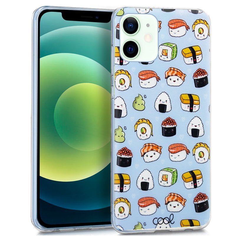 Cool Funda Dibujos Sushi para iPhone 12 / 12 Pro