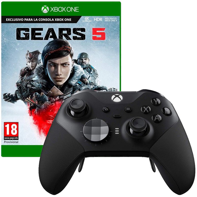 Xbox One Gears of War 4 Game and Wireless Controller Bundle