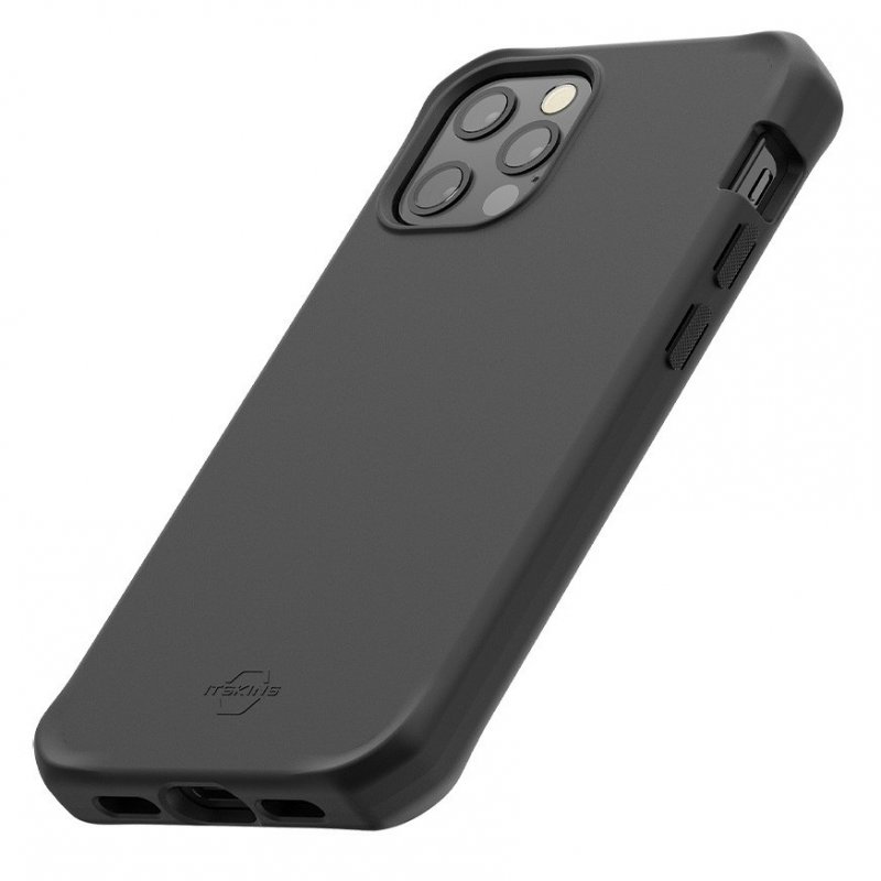 Mobilis Spectrum Solid Black Funda Negra para iPhone XR