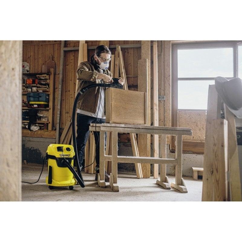 Aspirateur Eau et Poussière KARCHER WD 3 P – 1000 W, Capacité 17 L - vue 3