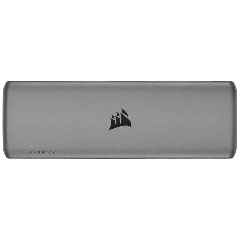 Corsair Usb100 - Concentrateur (Hub) - 4 X Superspeed Usb 3.0 + 3 X Usb-C - De Bureau - Image 4