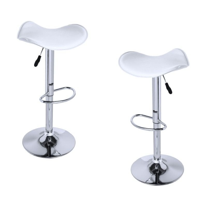 Packs Taburetes Altos - Pack 2 Taburetes Rox - Blanco | PcComponentes.com