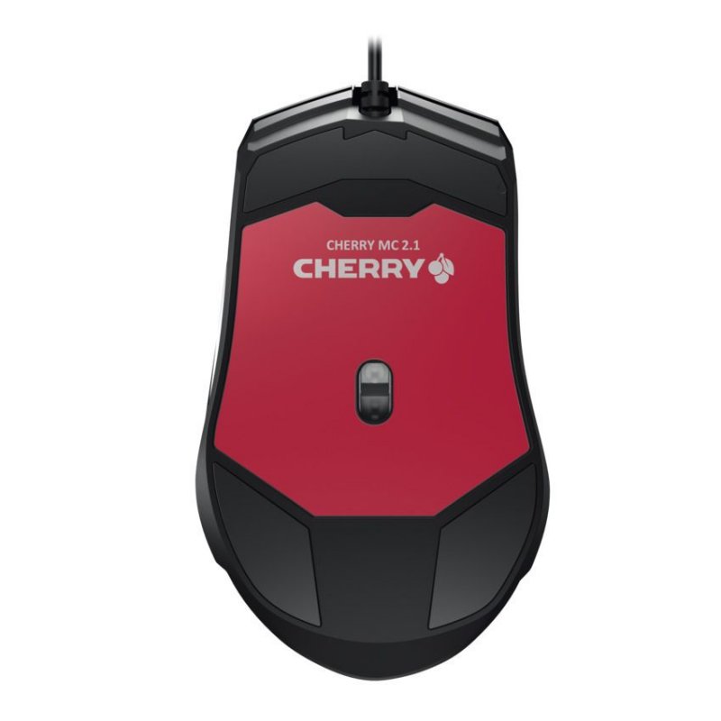 CHERRY MC 3.1 Mouse Da Gaming E Ufficio Con Cavo USB, 5000 DPI, 6 Tasti Programmabili, Illuminazione RGB, Design Simmetrico Per Destri E Mancini