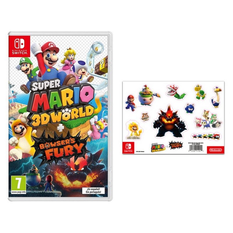 Super Mario 3D World + Bowser's Fury (Switch) é o jogo mais vendido do ano  pela