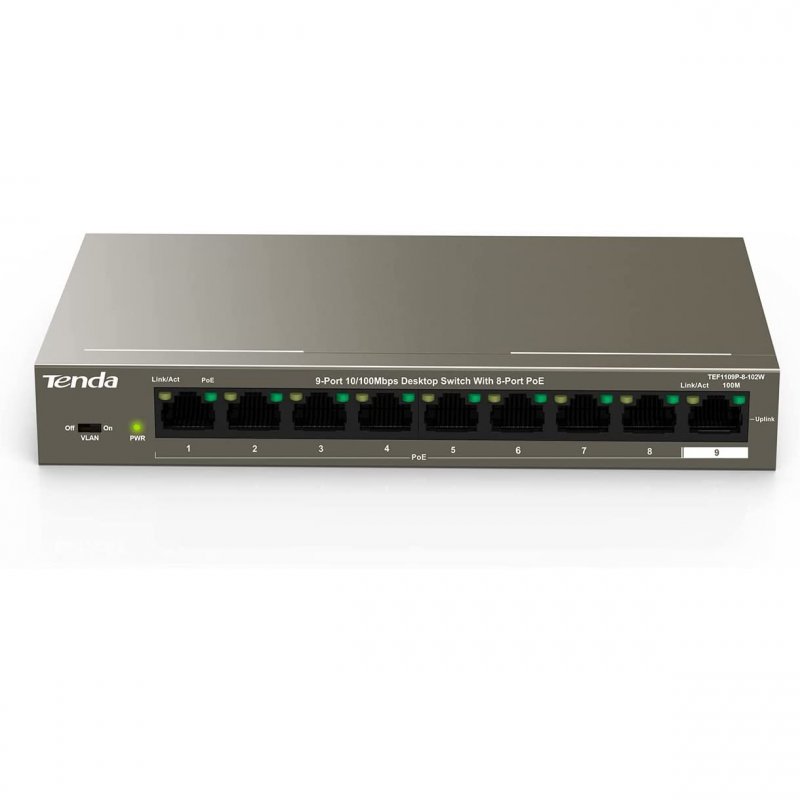 48 V Netzwerk POE Switch Mit 4/8/16CH 10/100 Mbit/s Ports IEEE 802.3 Af/at über Ethernet IP Kamera/Wireless AP/CCTV Kamerasystem