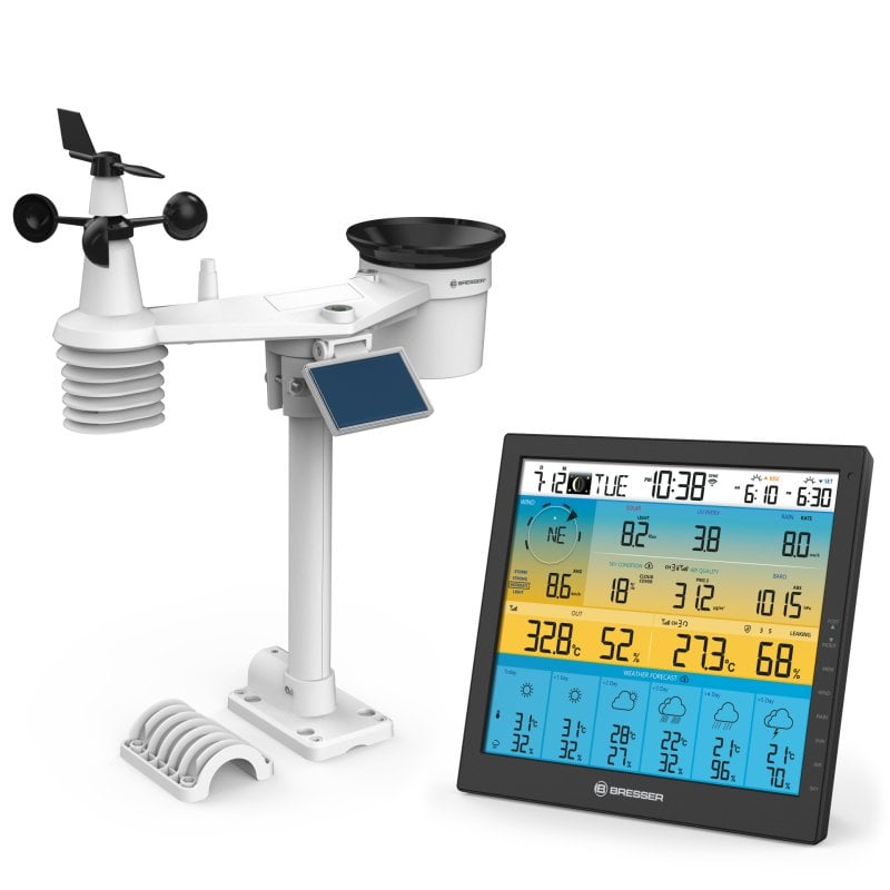 Image of Stazione meteorologica Bresser 4Cast Pro SF 7 in 1 WiFi Bianca