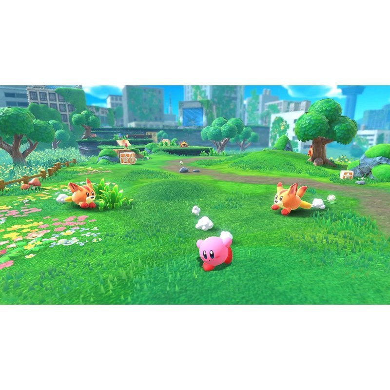 Comprar Kirby y la Tierra Olvidada + Set de Pegatinas Oficial Switch Juego  + Pegatinas