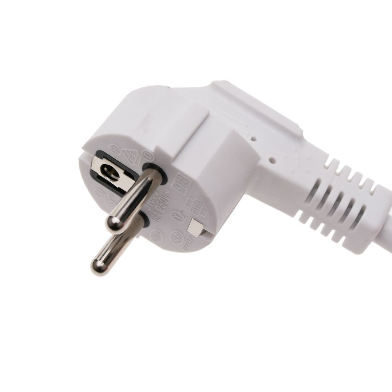 BeMatik – Modulare Schuko-Steckdose 16 A, 250 V, Für DIN-Schiene – 2P + Erdung, Transparente Abdeckung