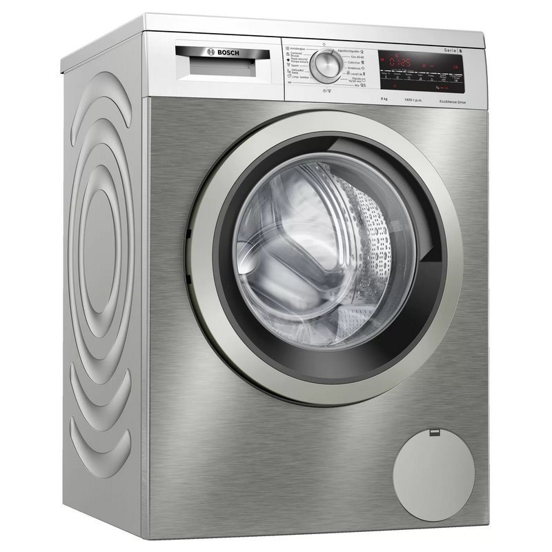 Bosch WUU28T6XES Lavadora de Carga Frontal 8Kg C Acero Inoxidable Reacondicionado