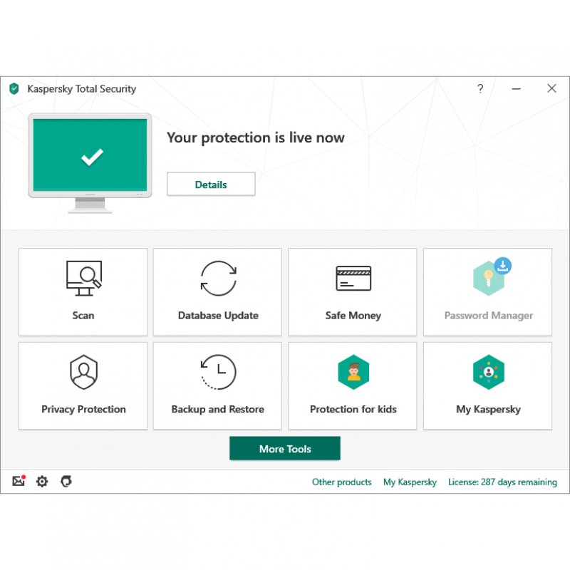 Kaspersky Total Security 2022 1 Año 5 Dispositivos