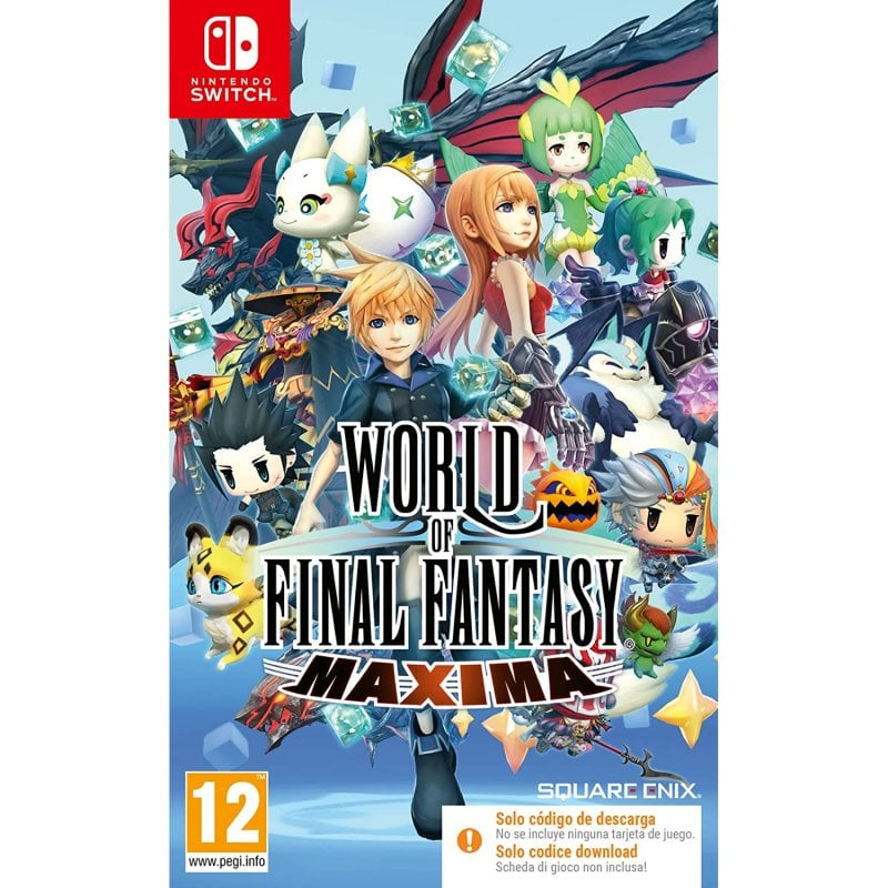 Comprar World of Final Fantasy Maxima (Código de descarga) Switch Estándar, Código Descarga