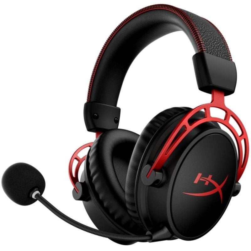 Auriculares HyperX Cloud Alpha Wireless Inalámbricos 2,4 GHz Gaming Cancelación de Bruit Noir/Rouge