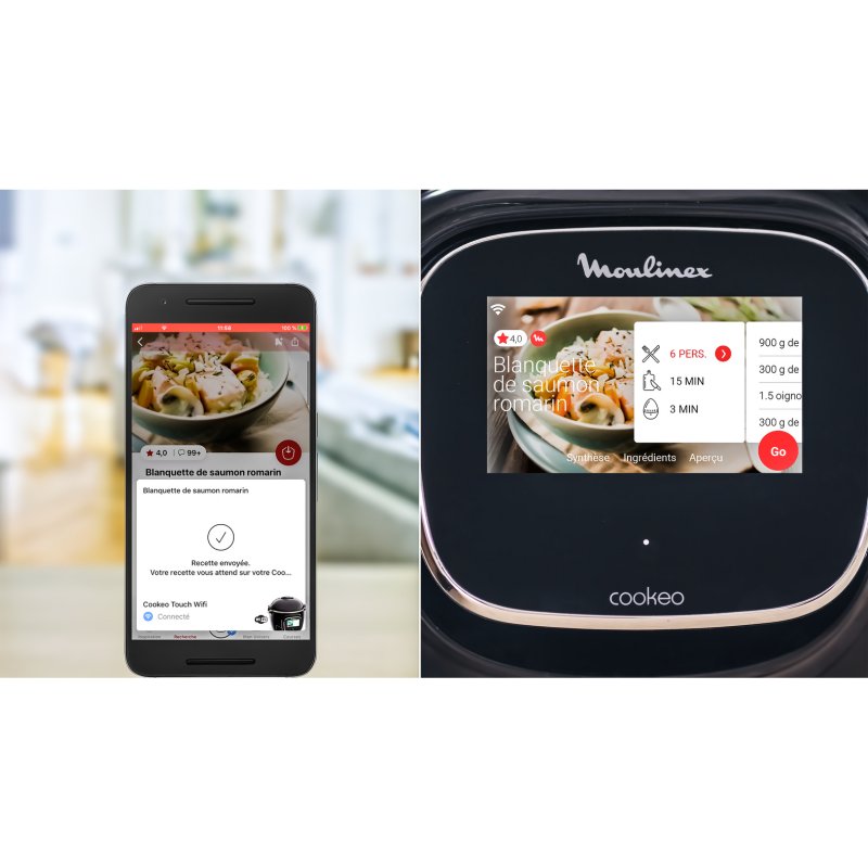 Moulinex Cookeo Touch Wi-Fi CE902 Olla electrica inteligente WiFi