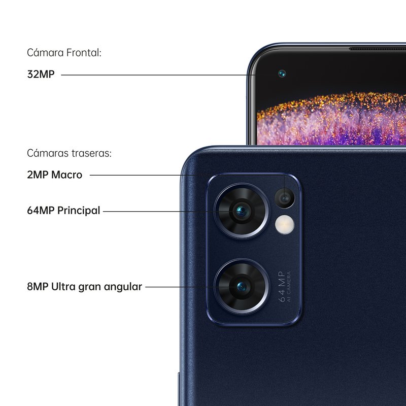 OPPO Reno6 Pro 5G 12/256GB Azul Libre