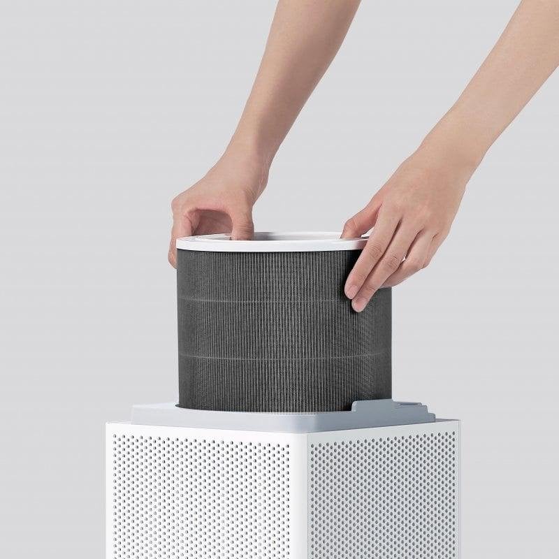 AIRROMI Purificatore d'aria per camera da letto con filtri HEPA Fet