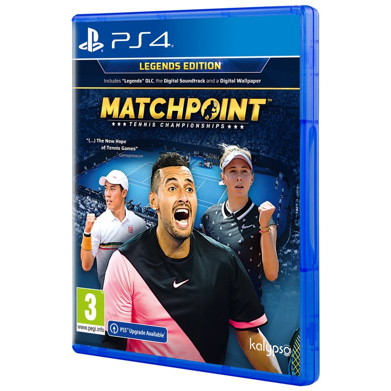  Matchpoint – Tennis Championships: Legends Edition (PS4) :  Video Games