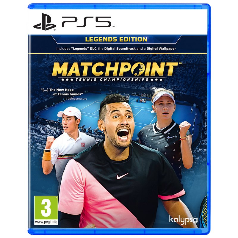 Campionati di tennis Matchpoint PS5 video