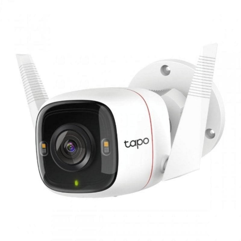 Cámara IP TP-Link Tapo C320WS 2K QHD con visión nocturna a color, detección avanzada y alta conectividad