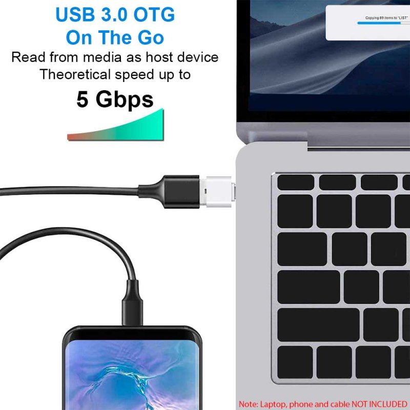 Cable Datos 10 Gbps Cable USB 3.1 RS PRO, Con A. USB C Macho, Con B. USB C Macho, Long. 2m, Color Negro | RS Thunderbolt 3