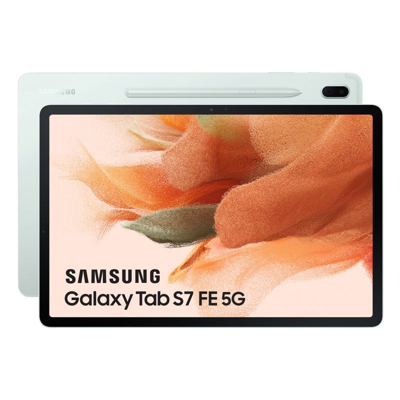 Samsung Galaxy Tab S7 FE 128GB 5G Verde Reacondicionado