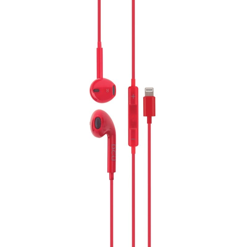 Image of Cuffie DCU Tecnologic rosso Lightning