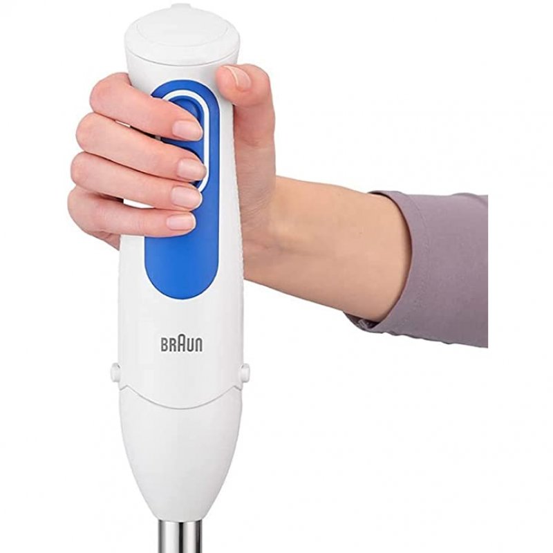 Mixeur Plongeant Braun Minipimer 5237WH 1000W - 4 Accessoires Inclus - Blanc