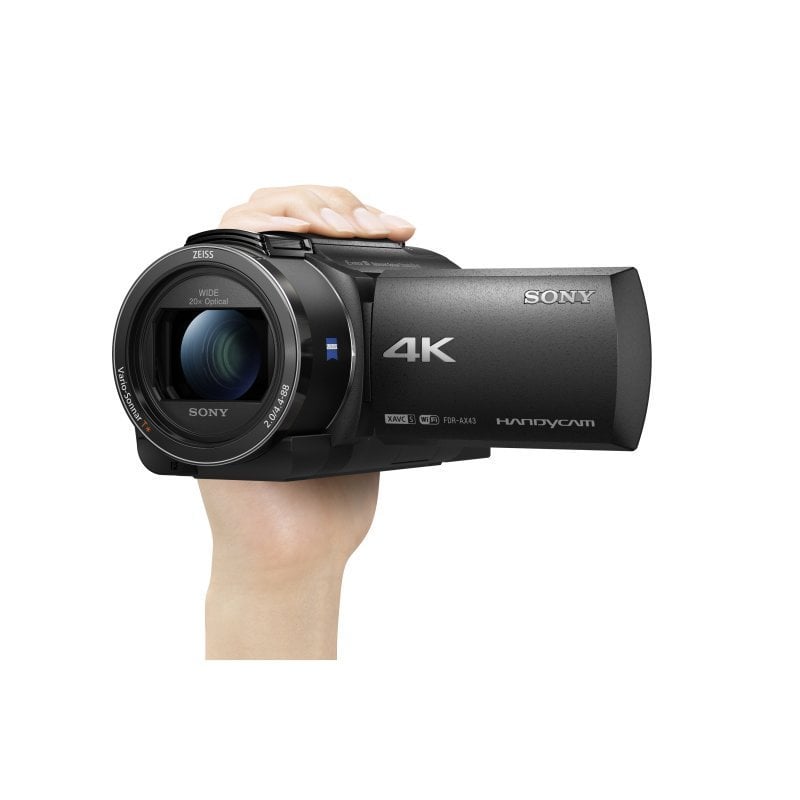 Panasonic HC VX1 Elite Screens Shotgun Mic With Fuzzy Windshield