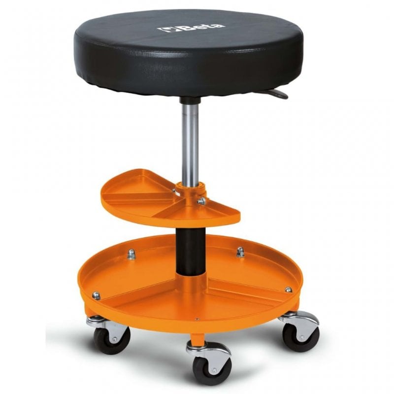Beta Tools Silla Giratoria con Bandeja de Mecánico 2250-O