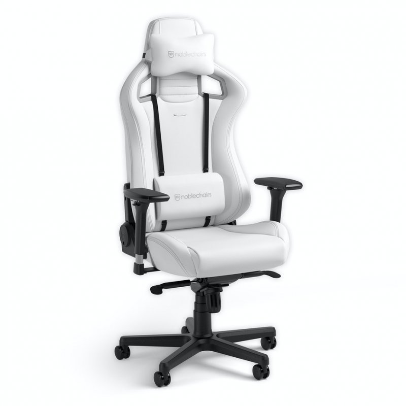 Noblechairs EPIC White Edition Chaise de jeu blanche