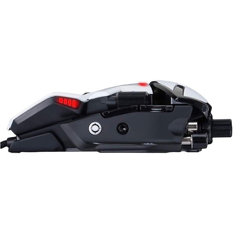 Mad Catz R.A.T. 8+ Ratón Gaming 16000DPI RGB Blanco | PcComponentes.com