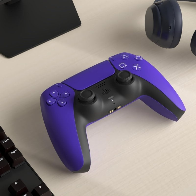 vibration iphone kaputt Controller Sony DualSense Galactic Purple Wireless Bluetooth USB PS5 LEDs