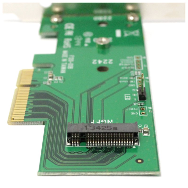 BeMatik Placa PCIE PCIEExpress para NGFF M.2 1 Porta