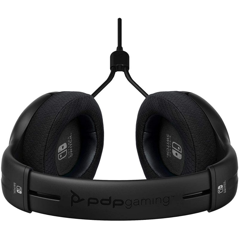 PDP LVL40 Auriculares Gaming Negros para Nintendo Switch