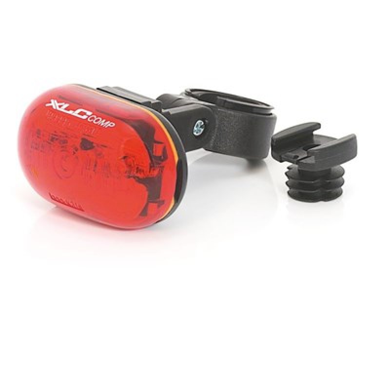Feu Arrière XLC CL-R21 Sans Fil - Rouge/Noir - Neuf Sous Blister