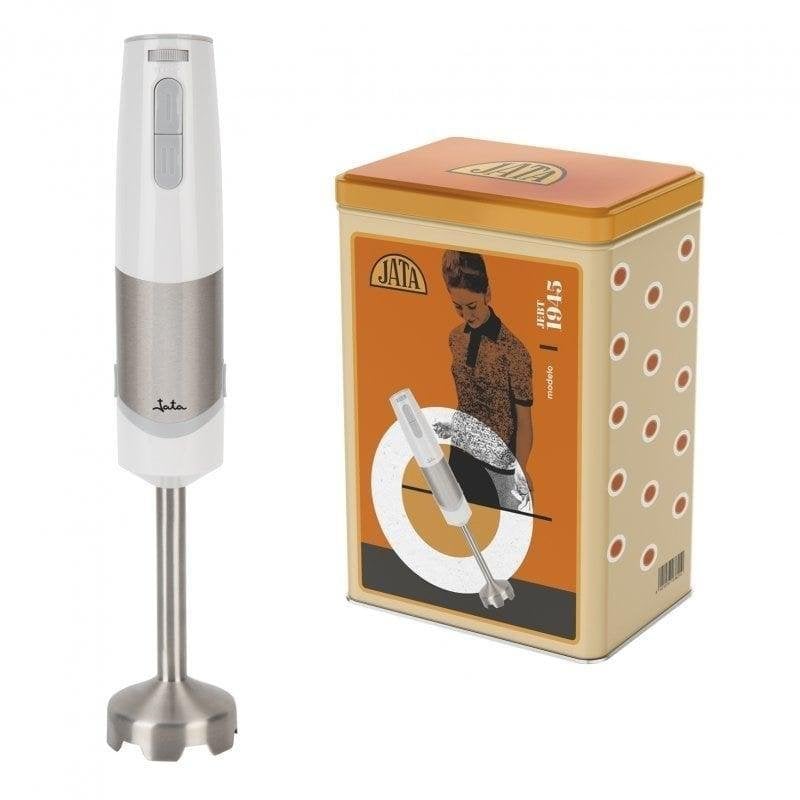 Batteur plongeant Jata JEBT1945 800 W Blanc Acier inoxydable