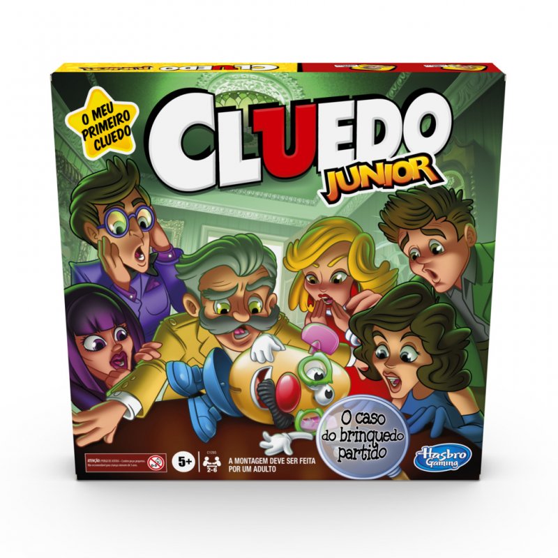 Hasbro Gaming Cluedo Junior – Gioco Da Tavolo Per Bambini 5+ – Versione Spagnola – Chi Ha Mangiato La Torta?