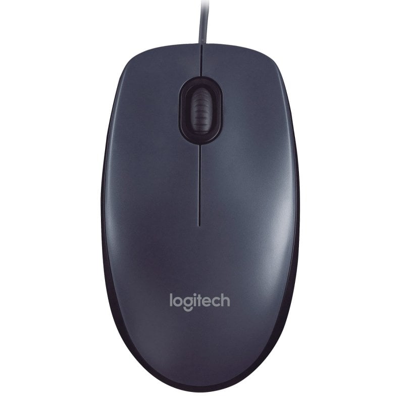 Logitech M90 Ratón Óptico 1000DPI