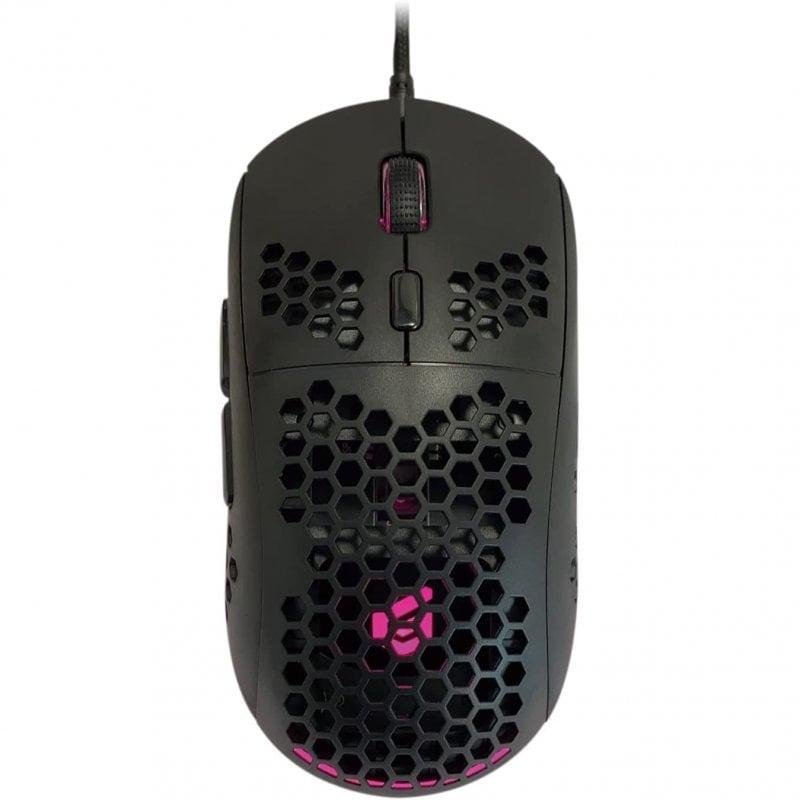 Maus Conceptronic DJEBBEL04B USB 6400DPI Schwarz Gaming Leicht