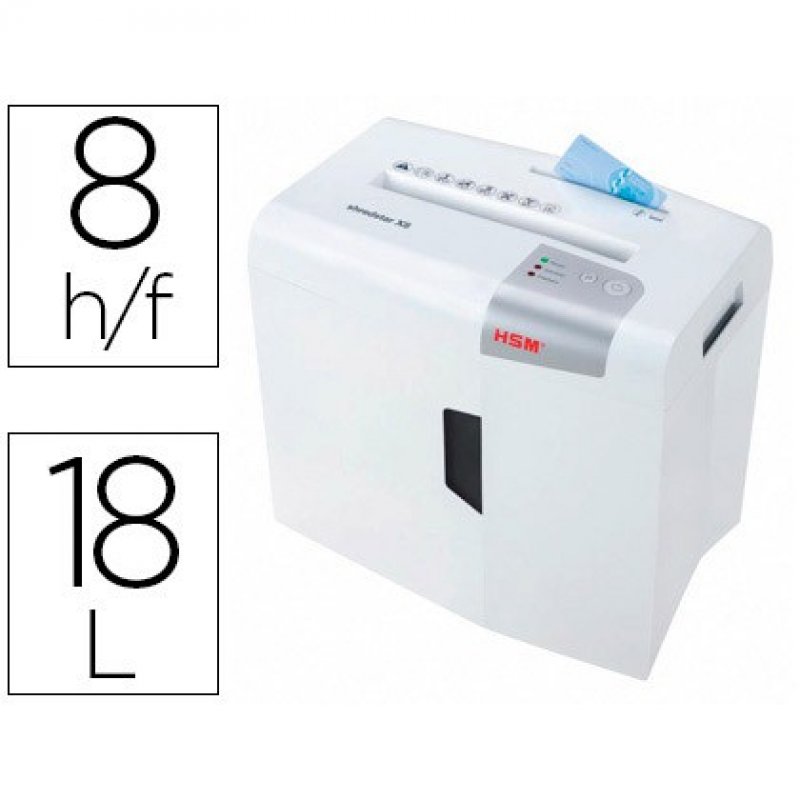 HSM 1083 Lot De 100 Sacs Pour Destructeur De Documents - 146 Litres, Pour Modèles 390.x, 411.x, 412.2