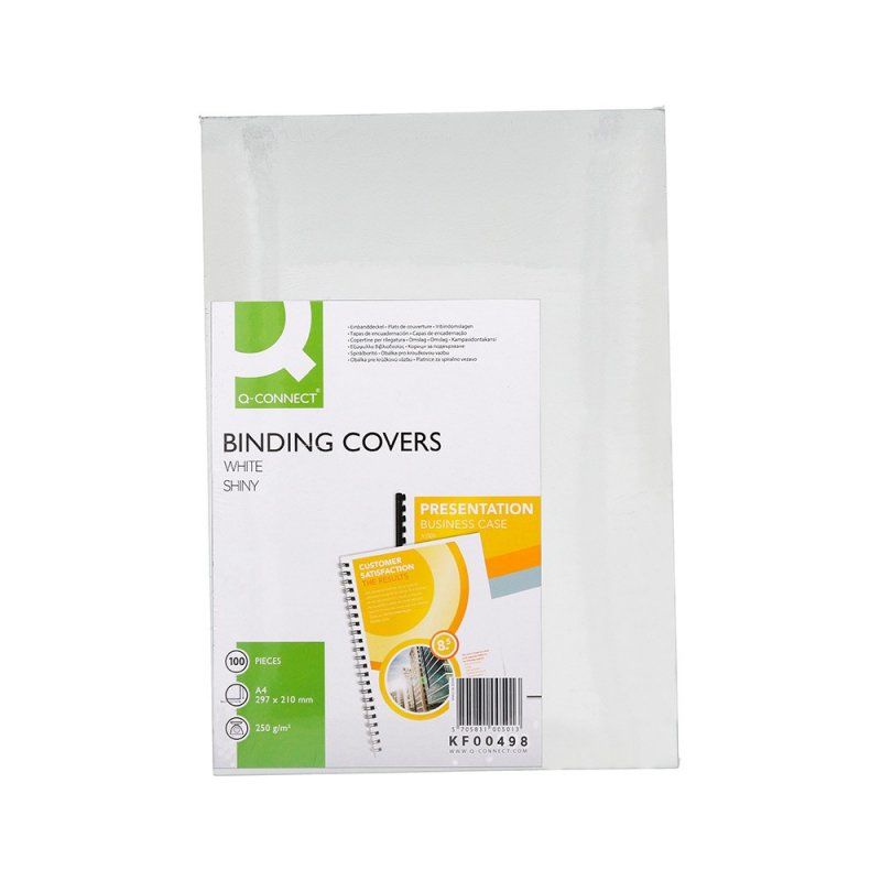 100 Couvertures De Reliure Carton Glacé Bleu A4 - 250g/m² - Pour Reliures à Peigne - Pavo Qualité Bureau