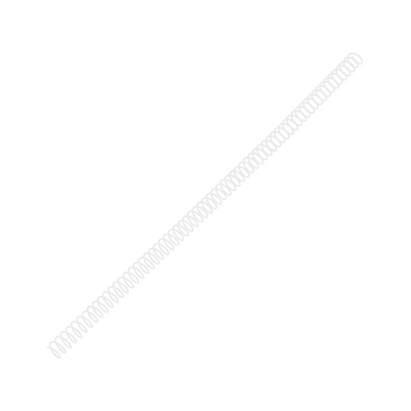 Spirale Métallique Q-connect Blanc 64 5:1 6 Mm 1mm Boîte de 200 Unités