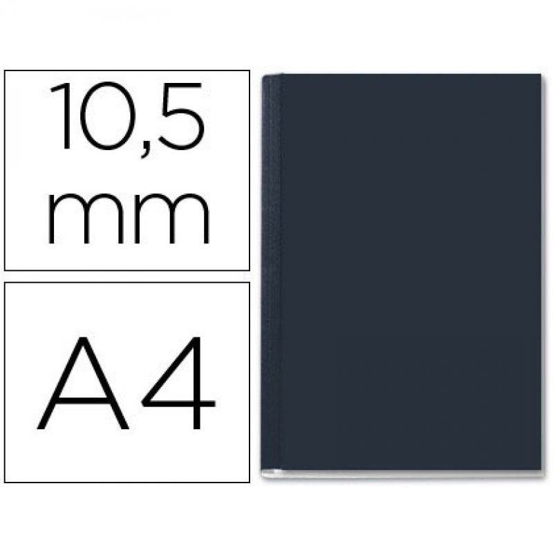 Leitz 7399 Bindemappe impressBIND - Soft Cover, A4, 7 mm, 10 Stück, blau