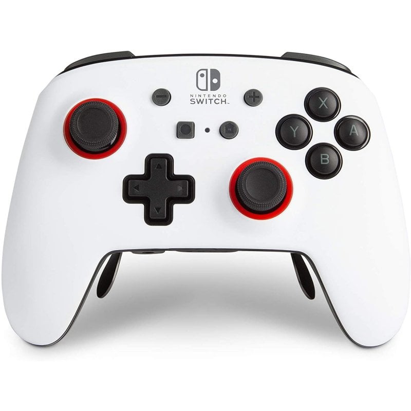 Mando  PDP Faceoff Deluxe, Para Nintendo Switch, Con cable, USB, Jack 3.5  mm, Blanco y Negro