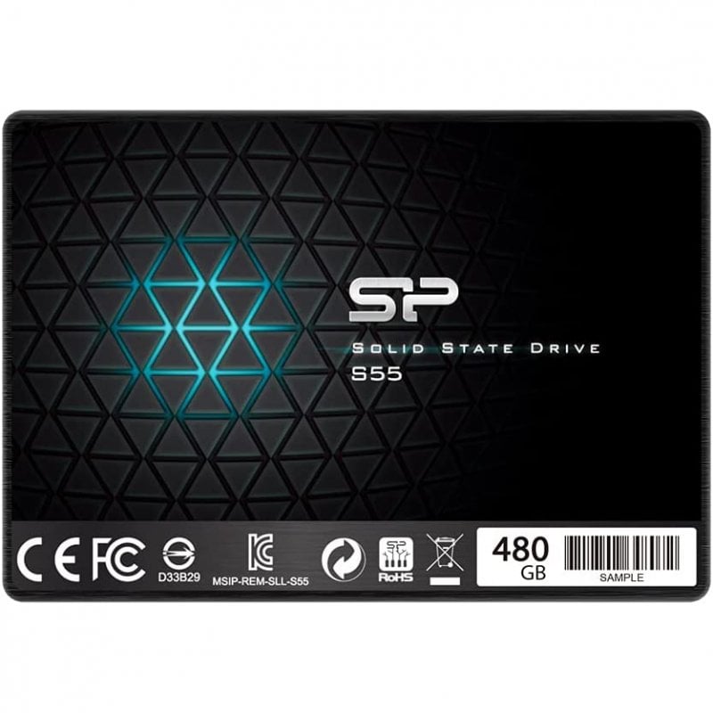 Silicon Power Slim S55 2.5 480 Go Série ATA III TLC