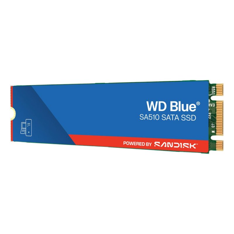 内蔵型SSD Western Digital WD Blue SA510 1TB SSD Disco Duro Western Digital Blue SA510 M.2 1TB SATA 3