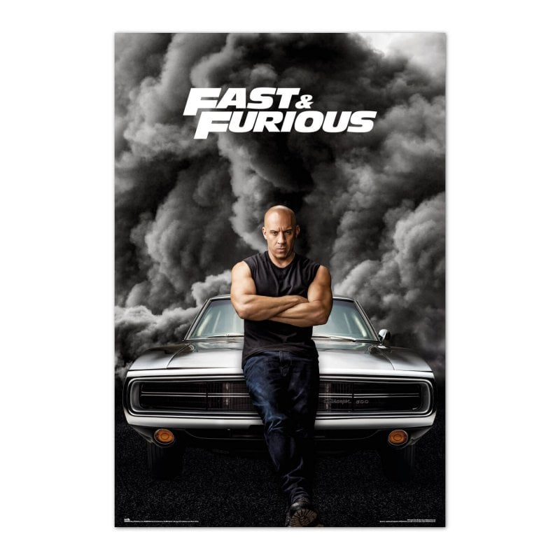 Image of Poster Fast & Furious di Erik Editore 91,5x61 cm cod079