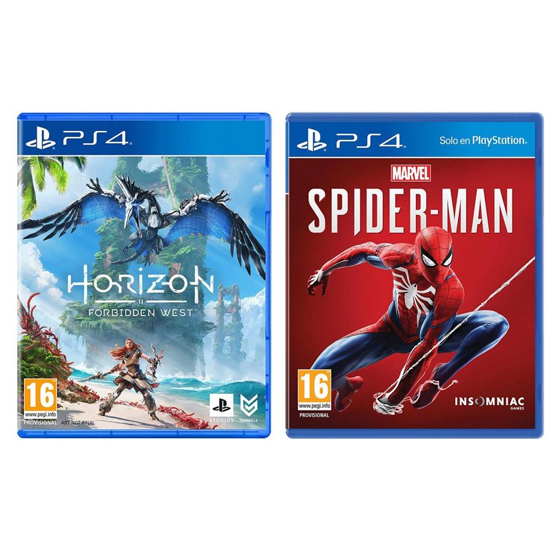 Horizon Forbidden West + Marvel's Spider-Man PS4 