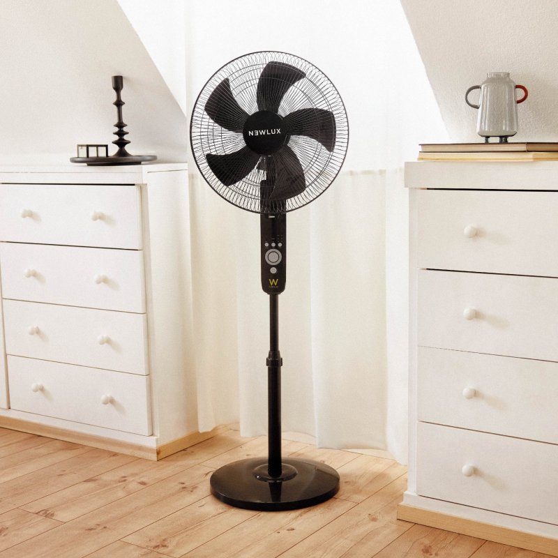 Newlux W550 Smart Ventilador De Pie Con Mando A Distancia Negro newlux-w550-smart-ventilador-de-pie-con-mando-a-distancia-negro
