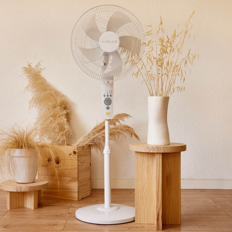 Newlux W550 Smart Ventilador De Pie Con Mando A Distancia Blanco newlux-w550-smart-ventilador-de-pie-con-mando-a-distancia-blanco